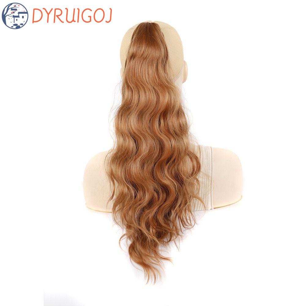 Tóc Giả Bồng Bềnh Màu Nâu Dễ Phối Đồ Dành Cho Nữ DYRUIDOJ