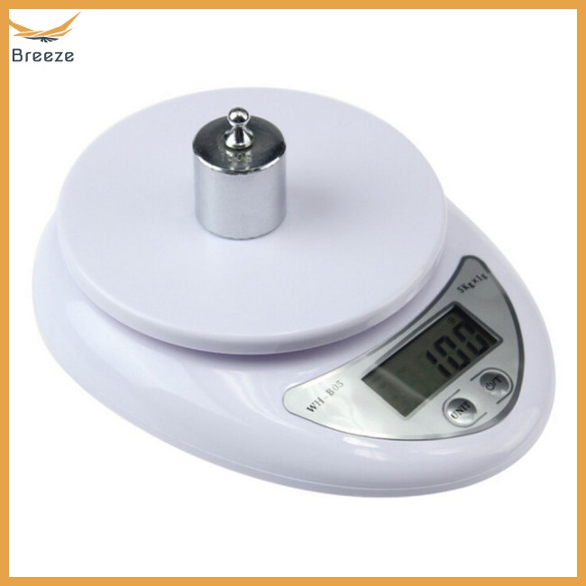 Cân Điện Tử Mini 5KG Tiện Lợi Cho Nhà Bếp