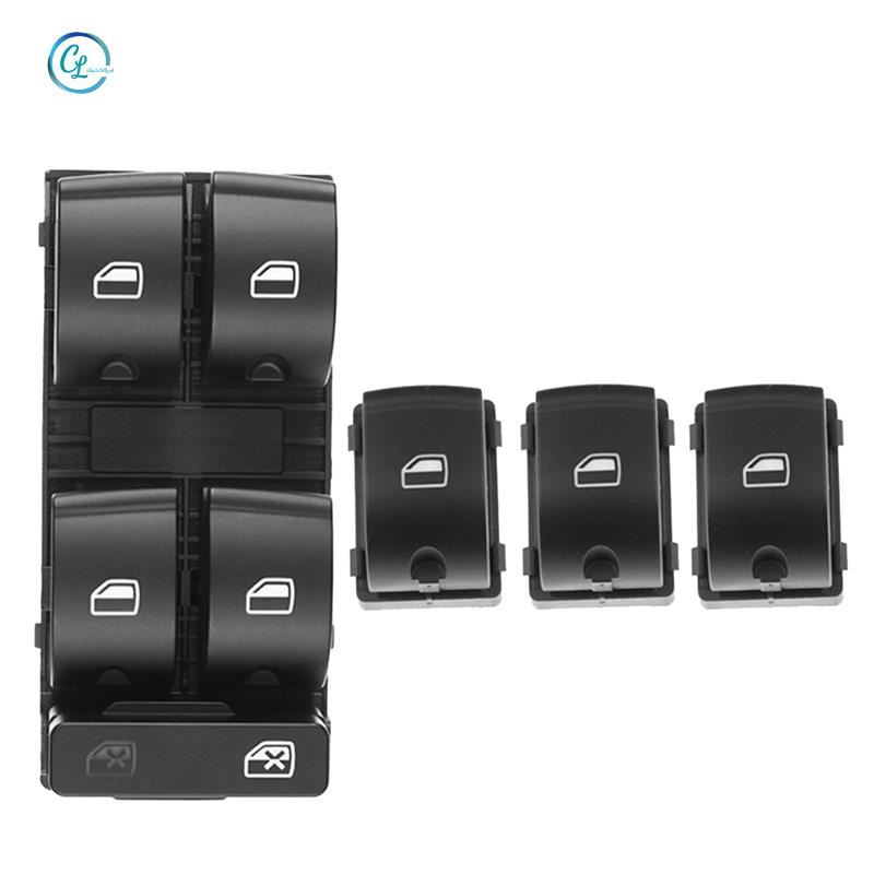 Phụ Kiện Nút Công Tắc Cửa Sổ Xe Hơi Điện 8E Chuyên Dùng0959851B Màu Đen Vừa Vặn Cho Audi A4 B6 Audi A4 B7
