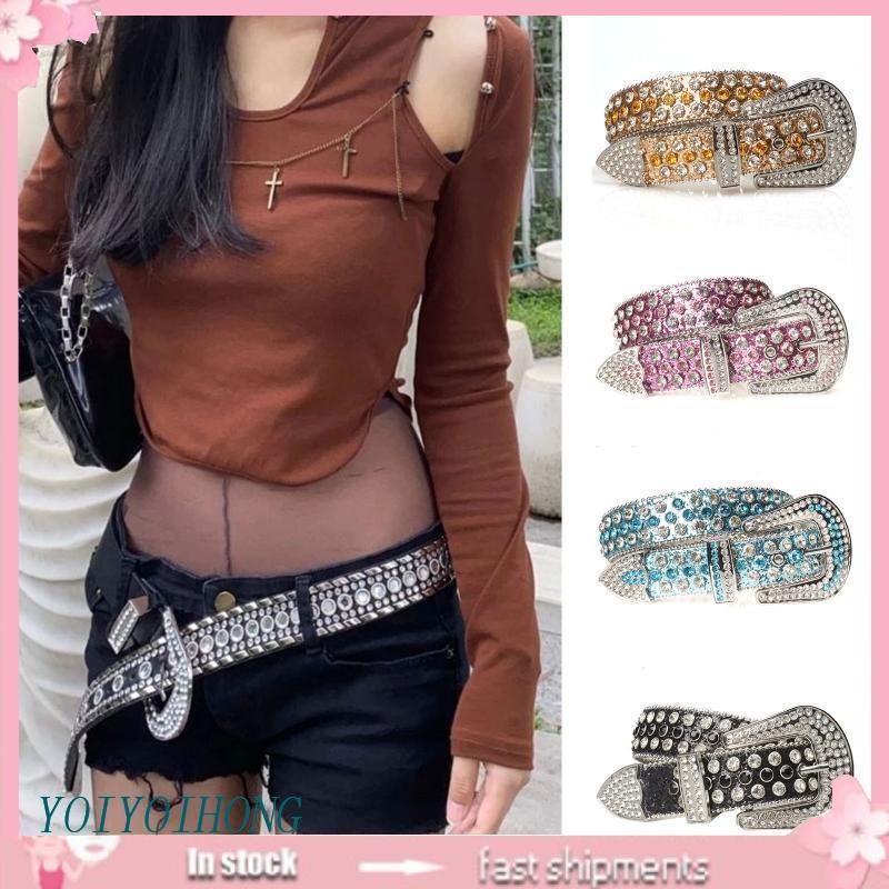 Thắt Lưng Đính Đá Sang Trọng Dành Cho Nam Và Nữ