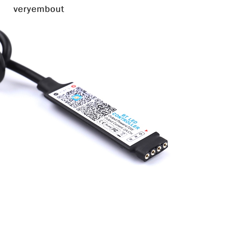 Bộ Điều Khiển Dây Đèn LED Mini RGB Kết Nối Bluetooth Tiện Dụng