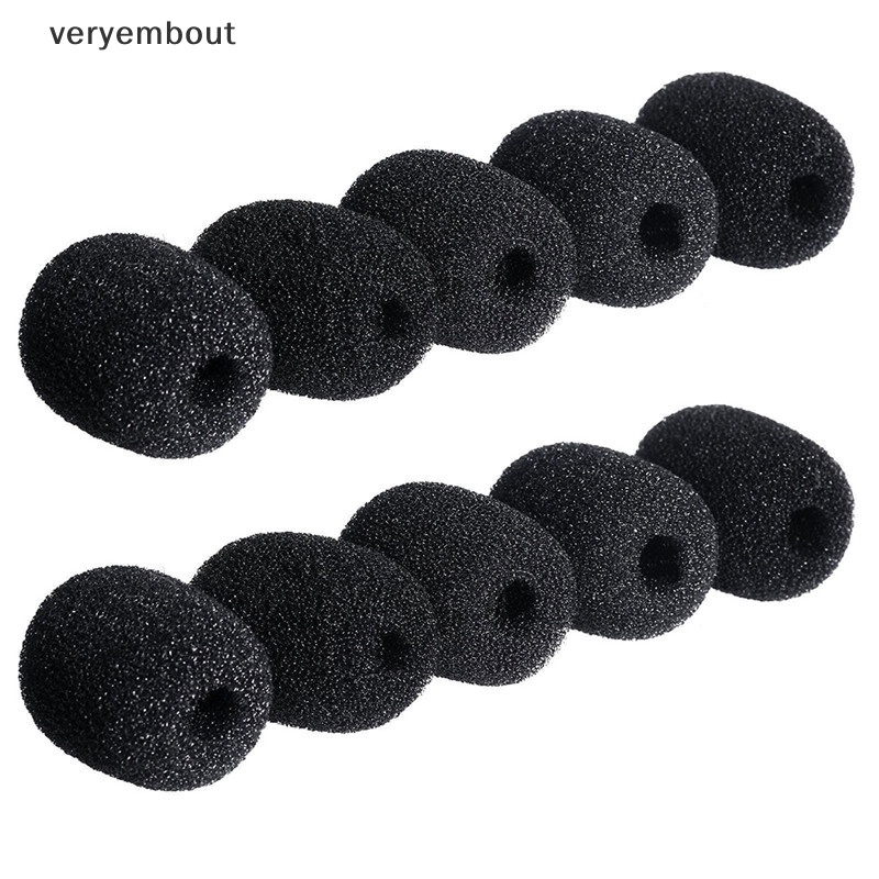 Set 5 Mút Xốp Mềm Chắn Gió Bọc Đầu Micro Tiện Dụng