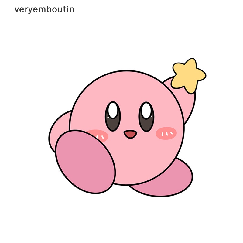 1 Trâm Cài Áo Hình Kirby Và Thủy Thủ Mặt Trăng Tráng Men