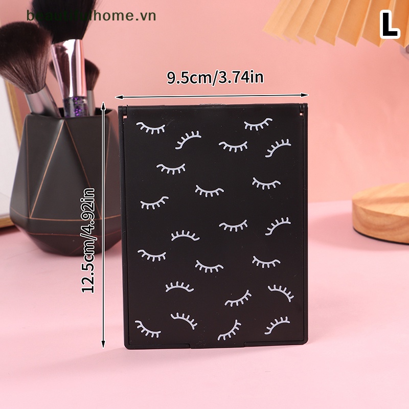 Gương Trang Điểm Cầm Tay Hình Vuông Cho Thợ Cắt Tóc