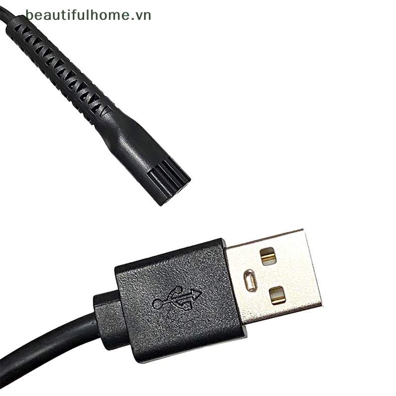 Dây Cáp Nguồn Điện USB Màu Đen 8148 / 8591 / 8504 Chuyên Dụng Cho Tông Đơ