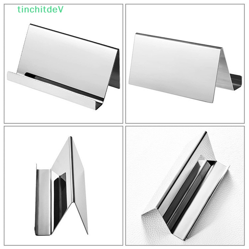 Giá Đỡ Bảng Tên / Điện Thoại Để Bàn Bằng Kim Loại Tiện Dụng