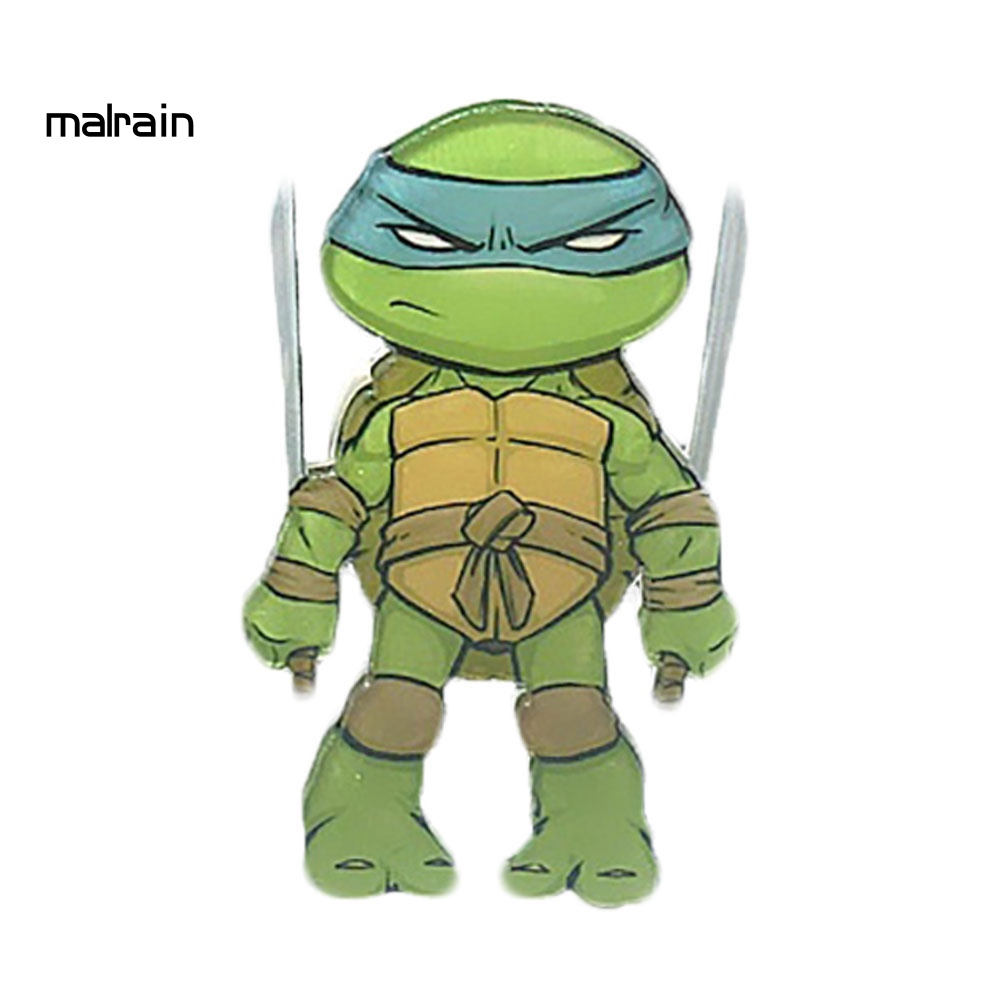 Kẹp Khuếch Tán Nước Hoa Hình Ninja Rùa Hoạt Hình Trang Trí Xe Hơi