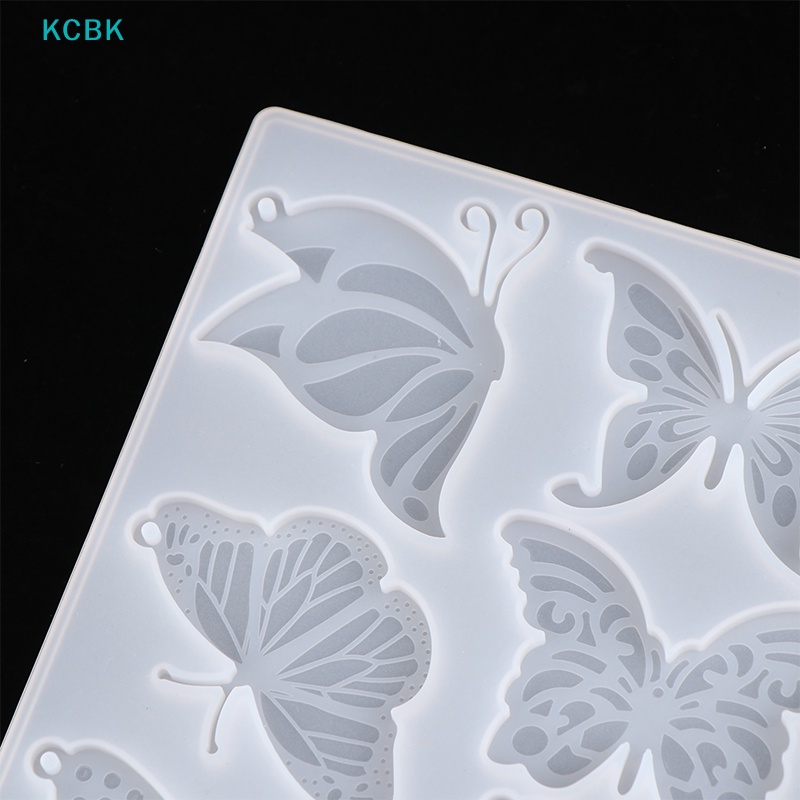 1 Khuôn Silicone Hình Bướm Làm Trang Sức Thủ Công
