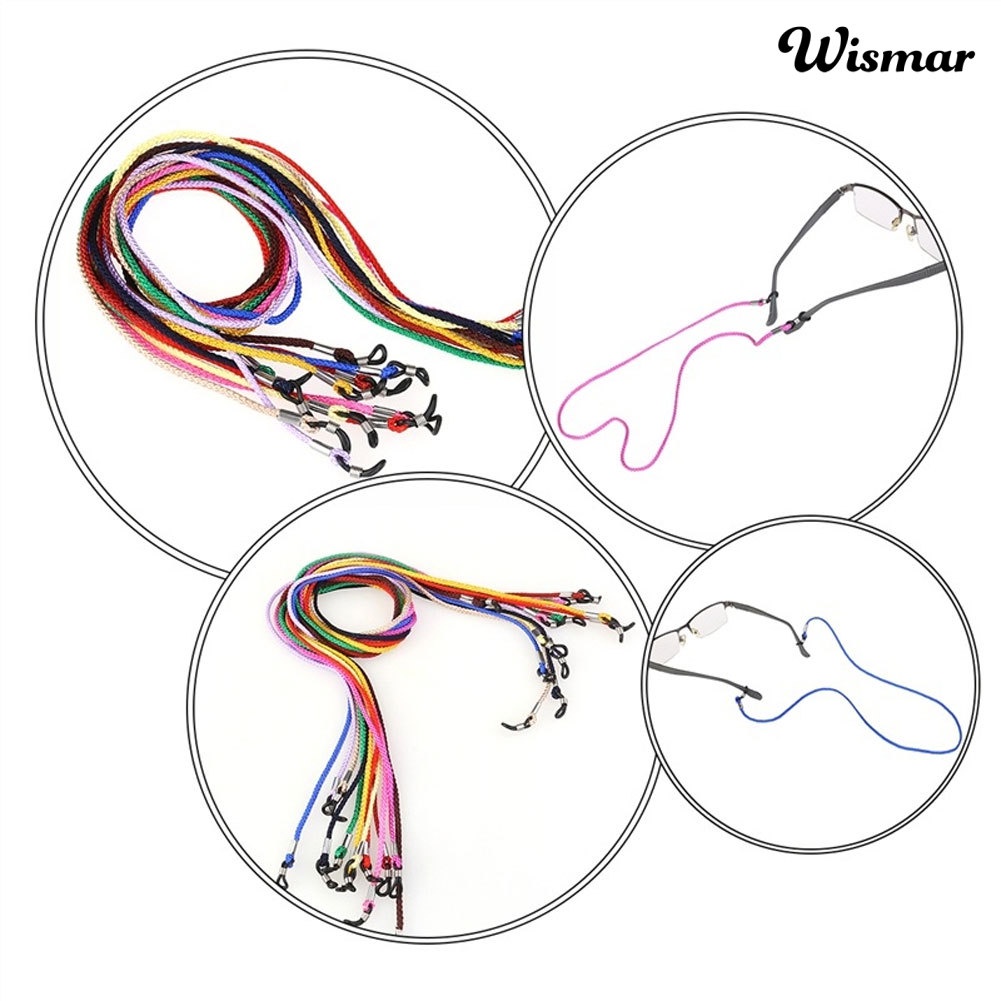 Ar Set 12 Dây Đeo Mắt Kính Chất Liệu Nylon