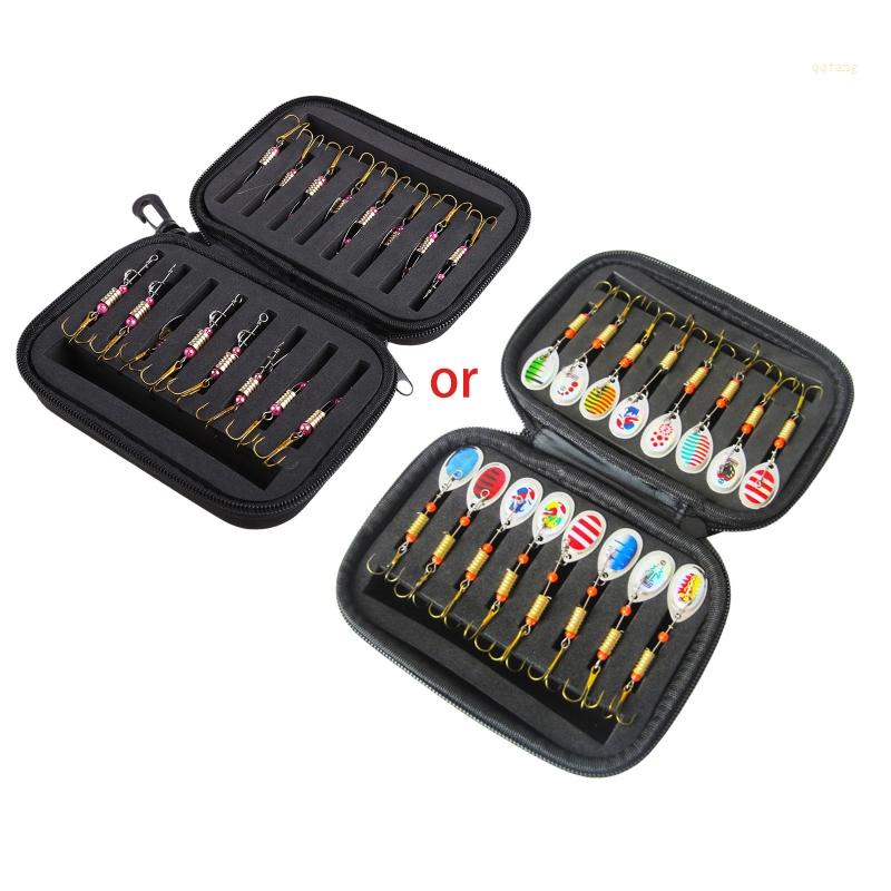 QQ Set 16 Mồi Câu Cá Giả Kèm Túi Đựng Tiện Dụng