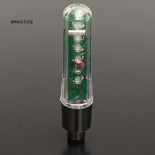 Đèn Led 7 Bóng Gắn Nắp Van Bánh Xe Đạp Chất Lượng Cao