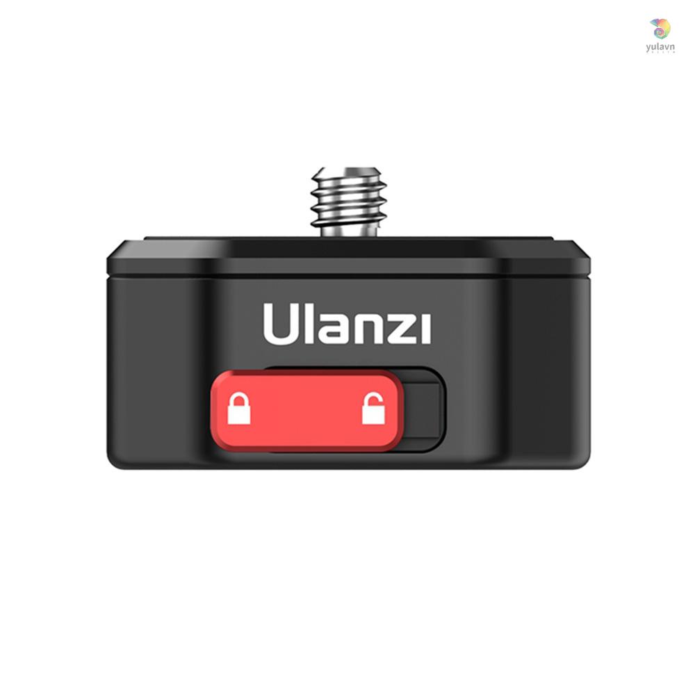 ULANZI Đĩa QR Tháo Lắp Nhanh Với Ốc 1 / 4 Inch Chịu Lực 50kg Cho Máy Ảnh DSLR
