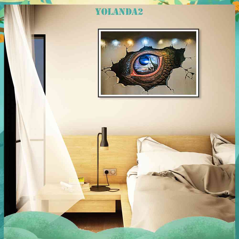 Tranh Đính Đá Kim Cương Toàn Bộ 5D DIY Hình Vẽ Nghệ Thuật Trang Trí Nhà Cửa