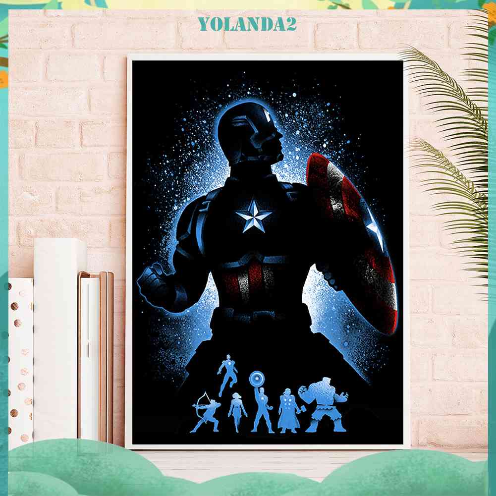 Tranh Đính Đá Kim Cương Toàn Diện Hình Bóng Tròn Kiểu Mỹ