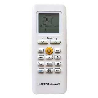 Remote điều khiển điều hoà máy lạnh Midea Media