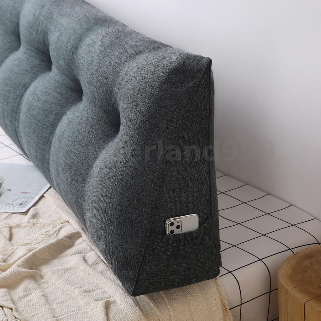 Gối Tựa Lưng Hình Tam Giác 80x50x20cm Tiện Dụng Cho Văn Phòng