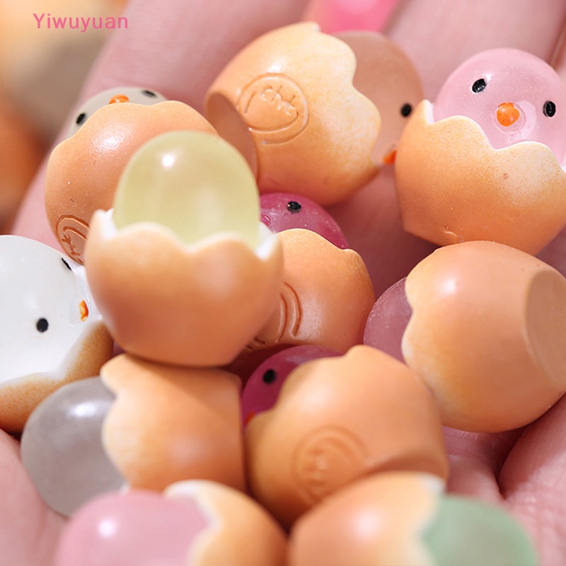 < Yiwuyuan > 6 Đồ trang trí Động Vật Phát Sáng Trong Bóng Tối Trang Trí Nhà Búp Bê