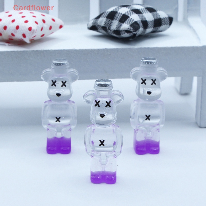 Bộ 5 Chú Gấu Phát Quang Dùng Trang Trí Tiểu Cảnh Mới