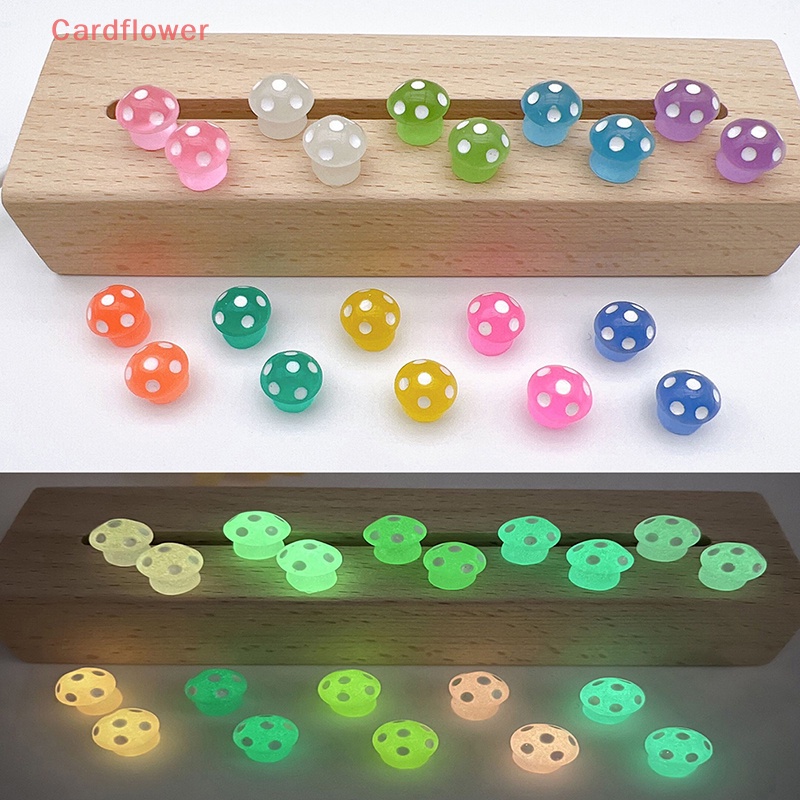 10 Cây Nấm Giả Phát Sáng Trang Trí Nhà Búp Bê Mới