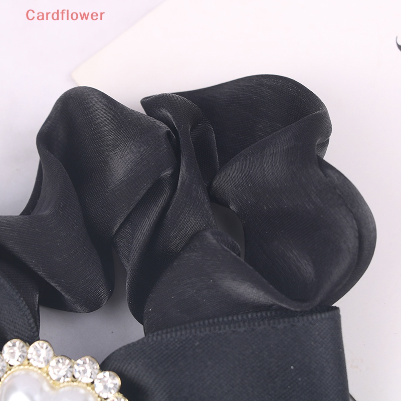 < Cardflower > Dây Buộc Tóc Phô Mai Kim Cương Trái Tim Lớn Khí Chất Cao Cấp Khí Chất Mới Cho Nữ