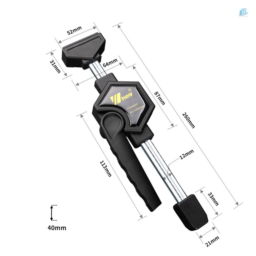Kẹp Cố Định Bảng Gỗ Có Thể Điều Chỉnh Nhanh Chóng (s2mwvn) Cho Làm Mộc DIY