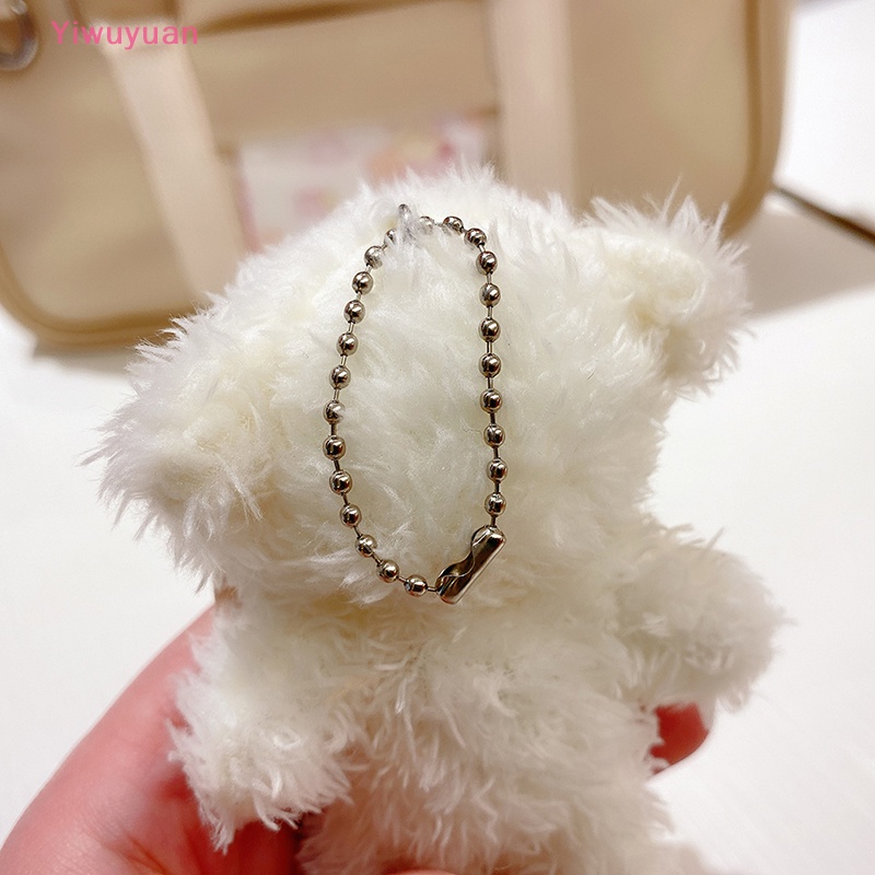 < Yiwuyuan > Móc Điện Thoại / Chìa Khóa / Túi Xách Hình Gấu Bông Thủ Công DIY Đáng Yêu Mới