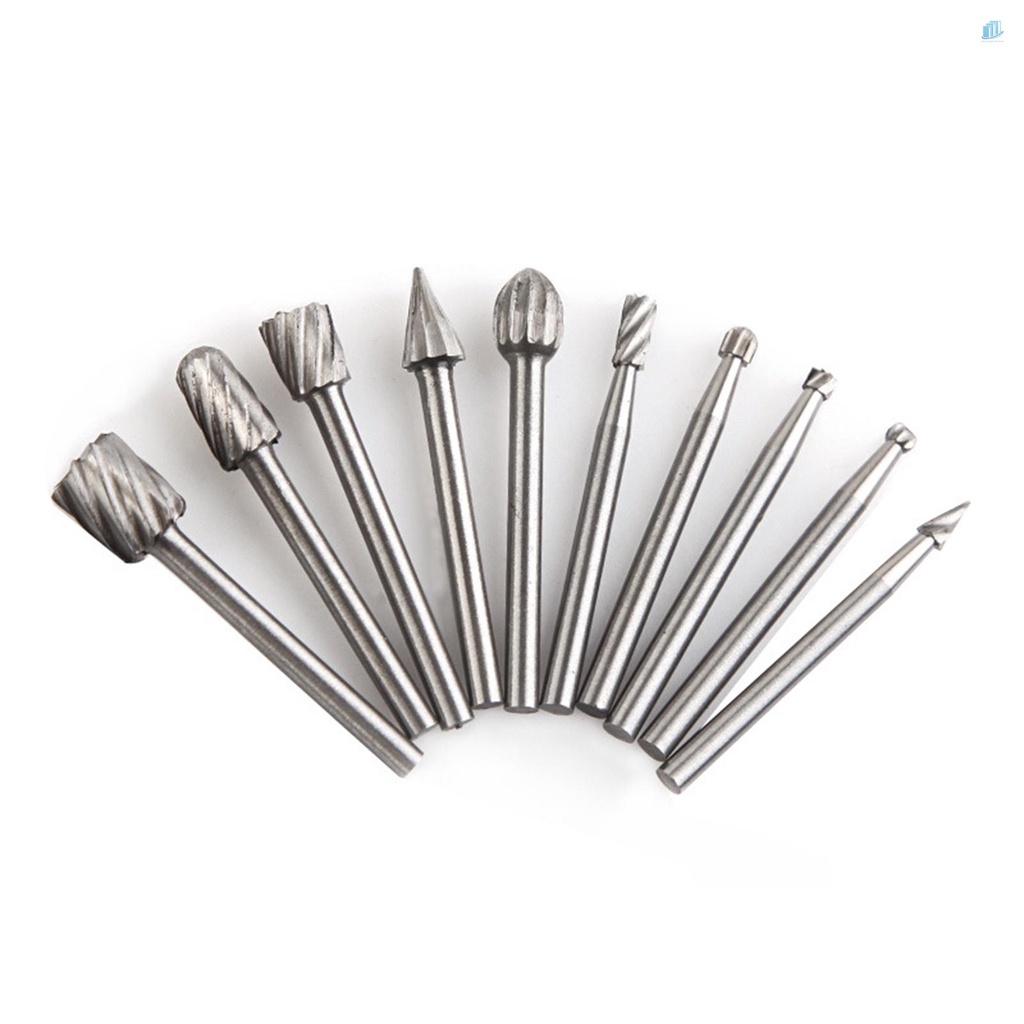 Bộ 10 Mũi Khoan Cacbua Vonfram 1 / 8 '' Chuyên Dụng Cho Thợ Điện Thông Minh