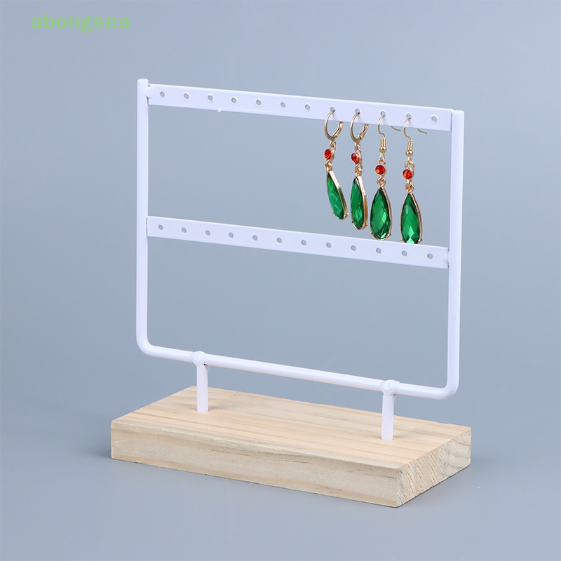 Giá Đỡ Trưng Bày Trang Sức Khuyên Tai / Vòng Tay Bằng Nhựa Tiện Dụng