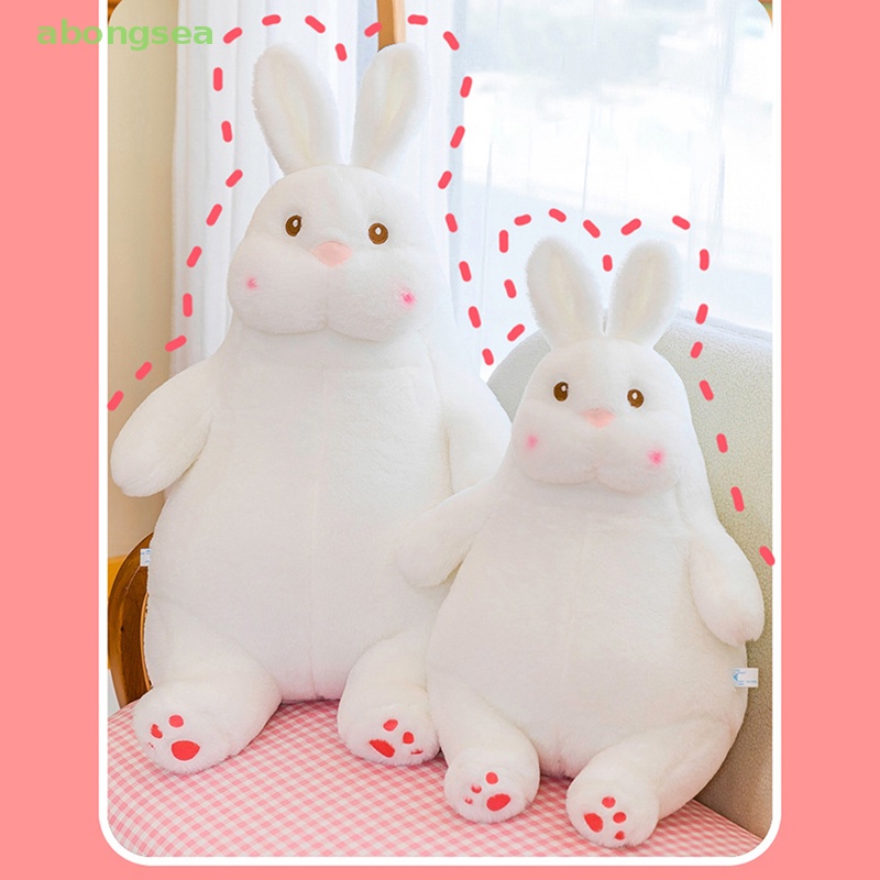 Abongsea Thỏ Nhồi Bông Mềm Mại Đáng Yêu