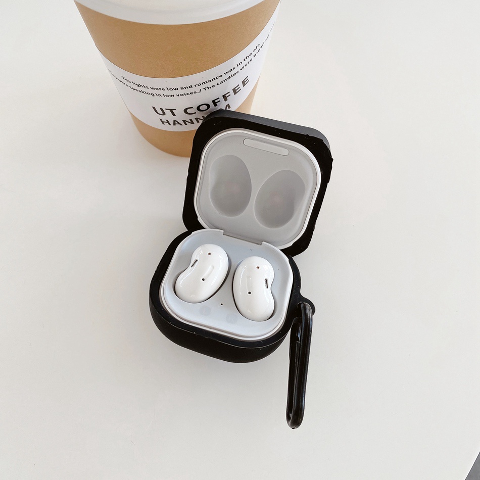 Vỏ Bảo Vệ Hộp Sạc Tai Nghe Bluetooth Samsung Galaxy buds 2 2pro / buds live / buds pro Bằng Silicon Hình Cây Kem