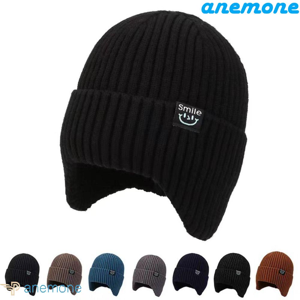 Mũ Dệt Kim Màu Trơn Giữ Ấm Mùa Đông Thời Trang Cho Nam Và Nữ