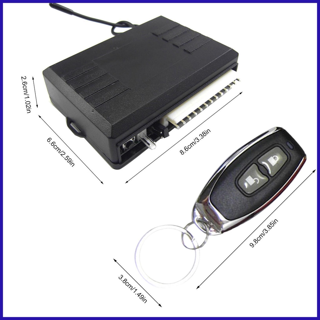 Bộ Thiết Bị Khởi Động Xe Hơi Tự Động Không Chìa Khóa Tương Thích Với Hầu Hết Các Loại Xe Tự Động 12V
