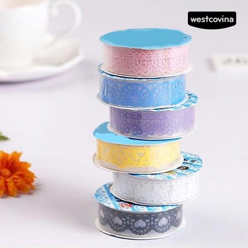 [COD]♪Cuộn 5 Cuộn Băng Dính Trang Trí Thủ Công DIY