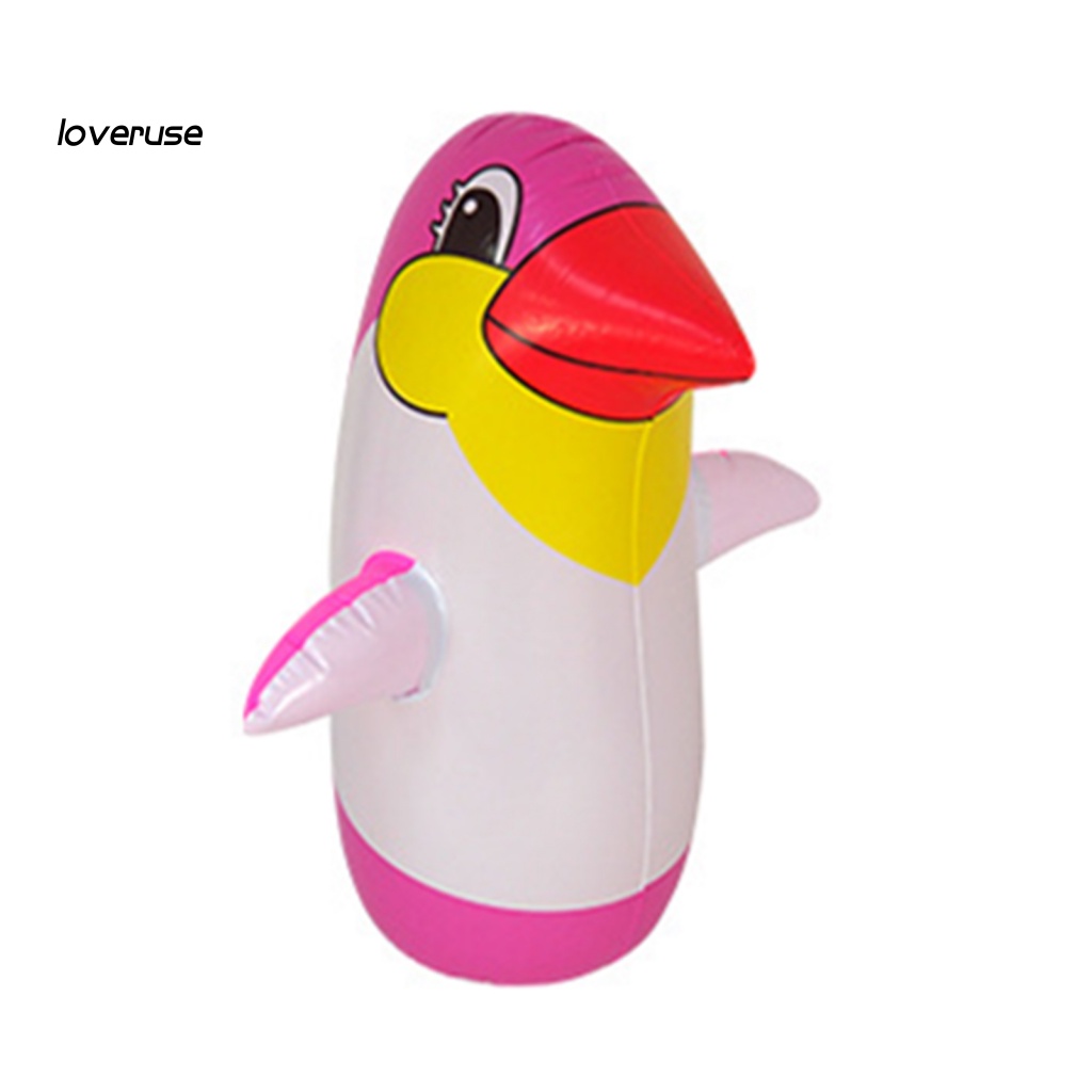 / Lo / Túi Đấm Bơm Hơi Đầy Màu Sắc Tươi Sáng Hình Động Vật Cho Trẻ Em / Người Lớn