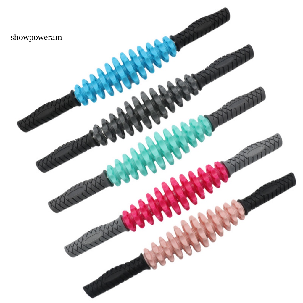 Thanh Lăn Mát Xa 12 Bánh Có Thể Điều Chỉnh Hỗ Trợ Luyện Tập Gym / Thể Hình Tại Nhà