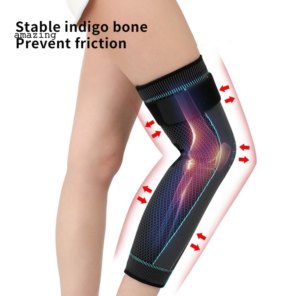 1 Đai Quấn Bảo Vệ Đầu Gối Giảm Rung Thoáng Khí Tiện Dụng Khi Chạy Bộ