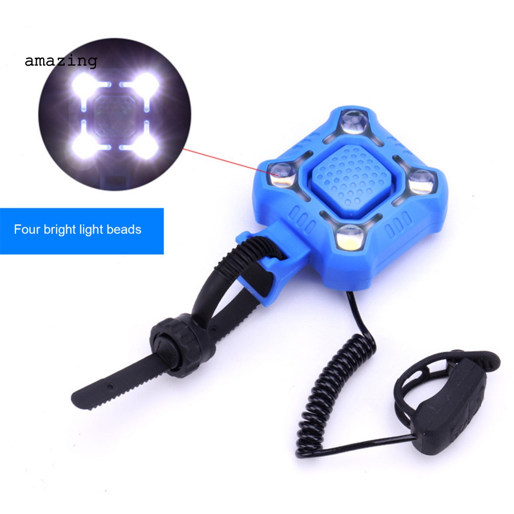 Chuông Xe Đạp Mini Siêu Sáng 2 Trong 1 Tiện Dụng