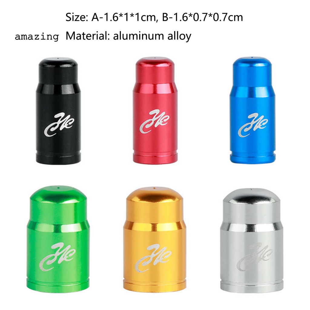 Bộ 10 Vỏ Bọc Van Xe Đạp Nhiều Màu Sắc Chống Rò Rỉ Chống Bụi Bẩn