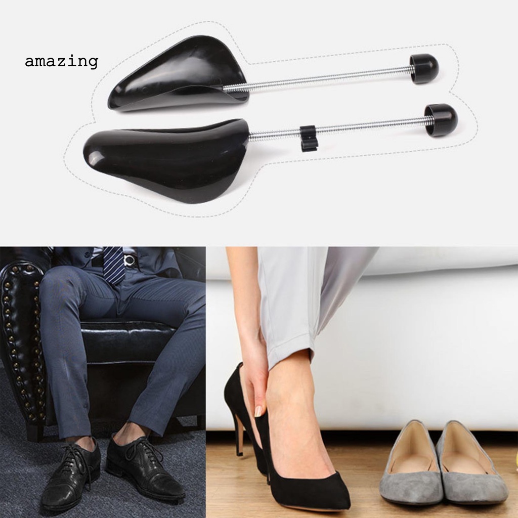 1 Cặp Lò Xo Thu Gọn Tự Động Chống Nhăn Cho Giày Thể Thao