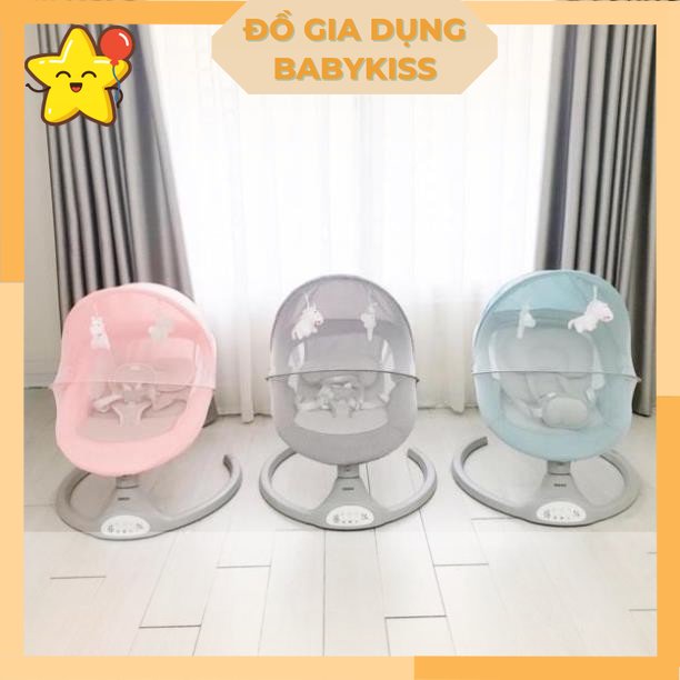 Nôi đưa umoo Nôi điện rung tự động Umoo Gia Dụng Babykiss