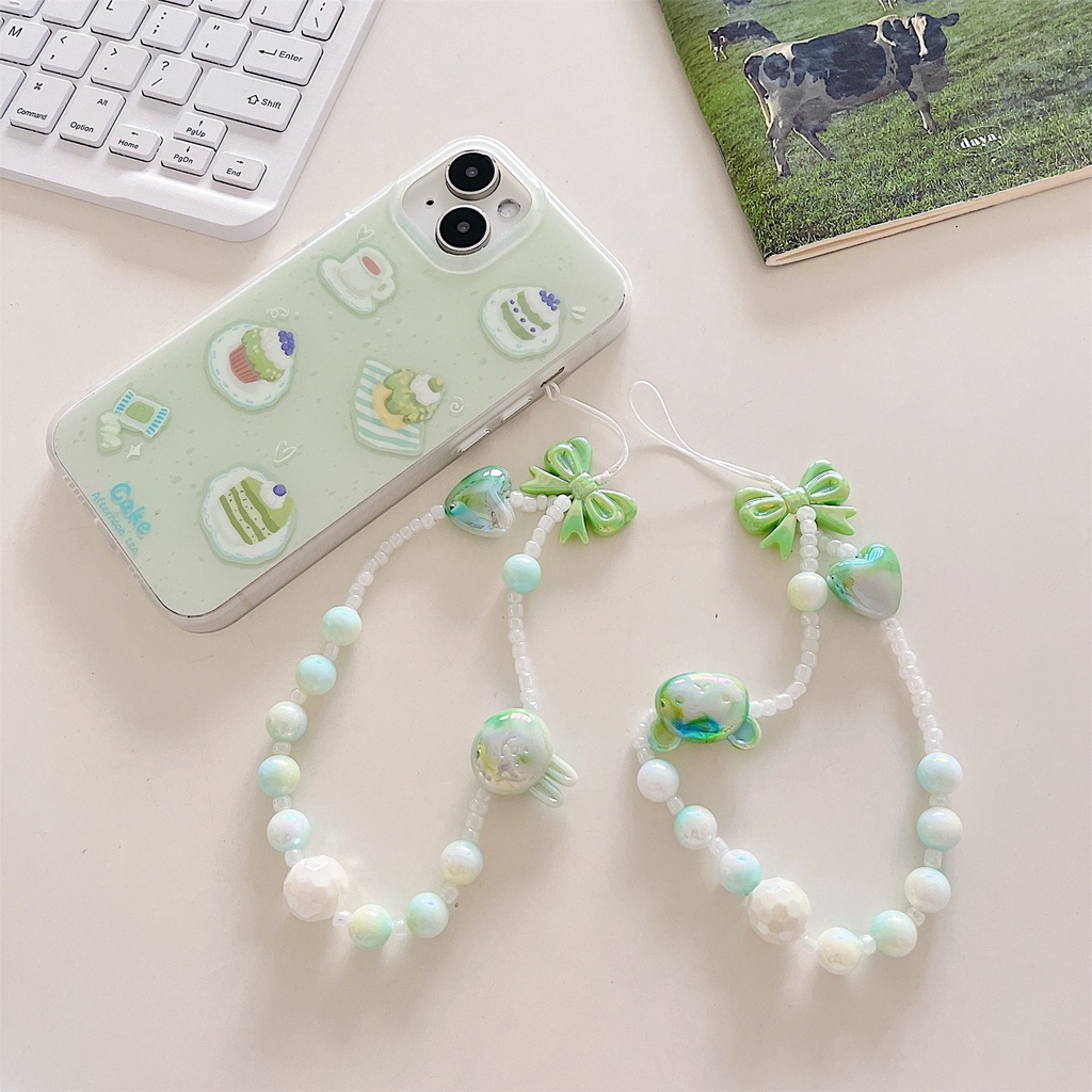 Dây Đeo Túi Xách / Điện Thoại Bằng acrylic Hình Gấu / Thỏ Hoạt Hình Dễ Thương Cho iphone / airpods