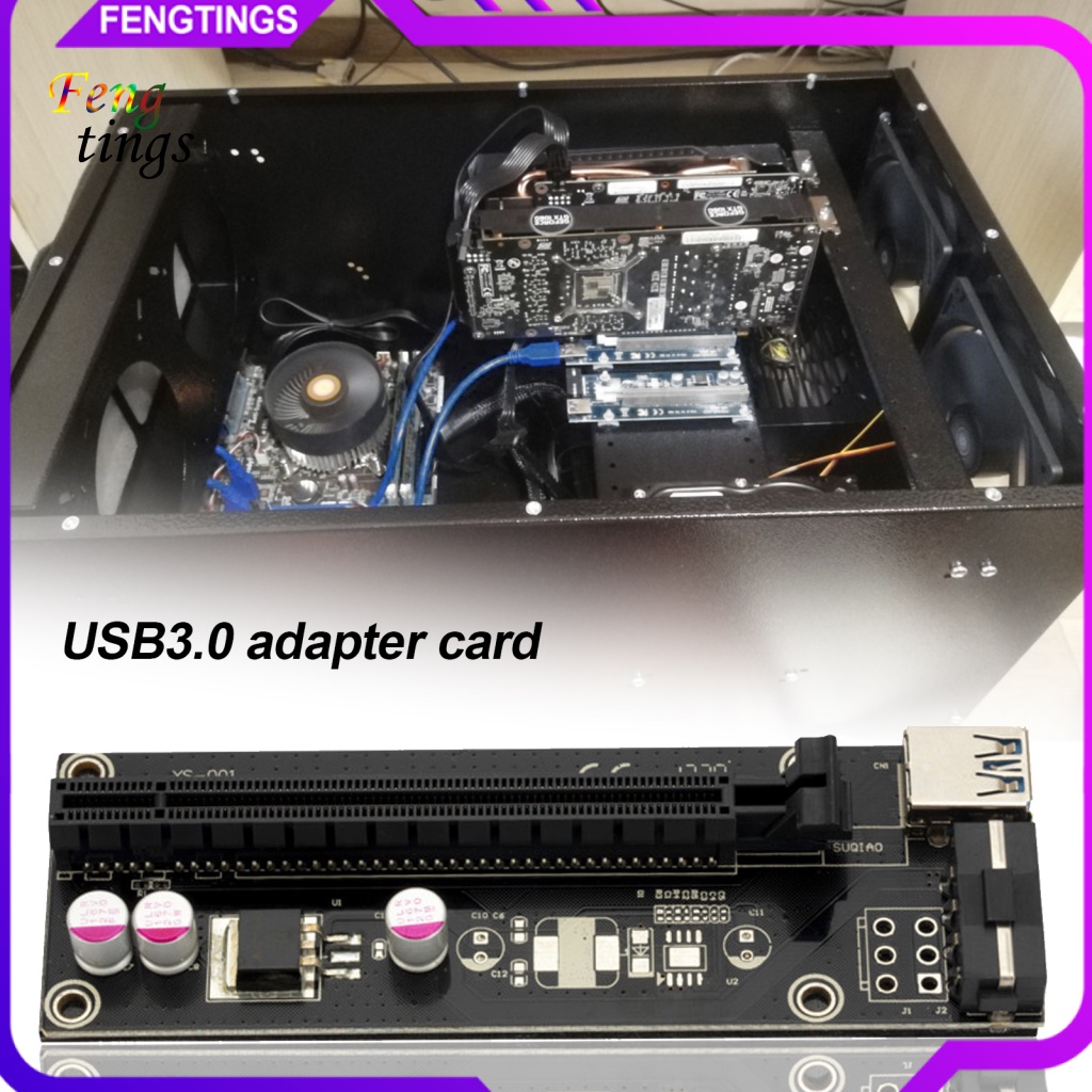 Tụ Điện Tăng Cường 3 FP USB3.0 Hiệu Quả 1X Đến 16X Cho GPU