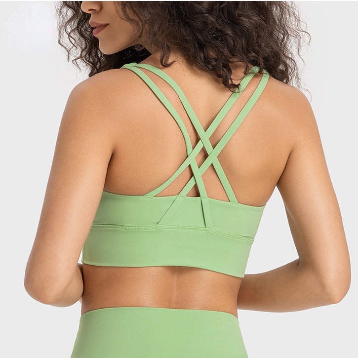 Áo Ngực Thể Thao Dây Chéo Lưng Hỗ Trợ Tập Yoga / Chạy Bộ