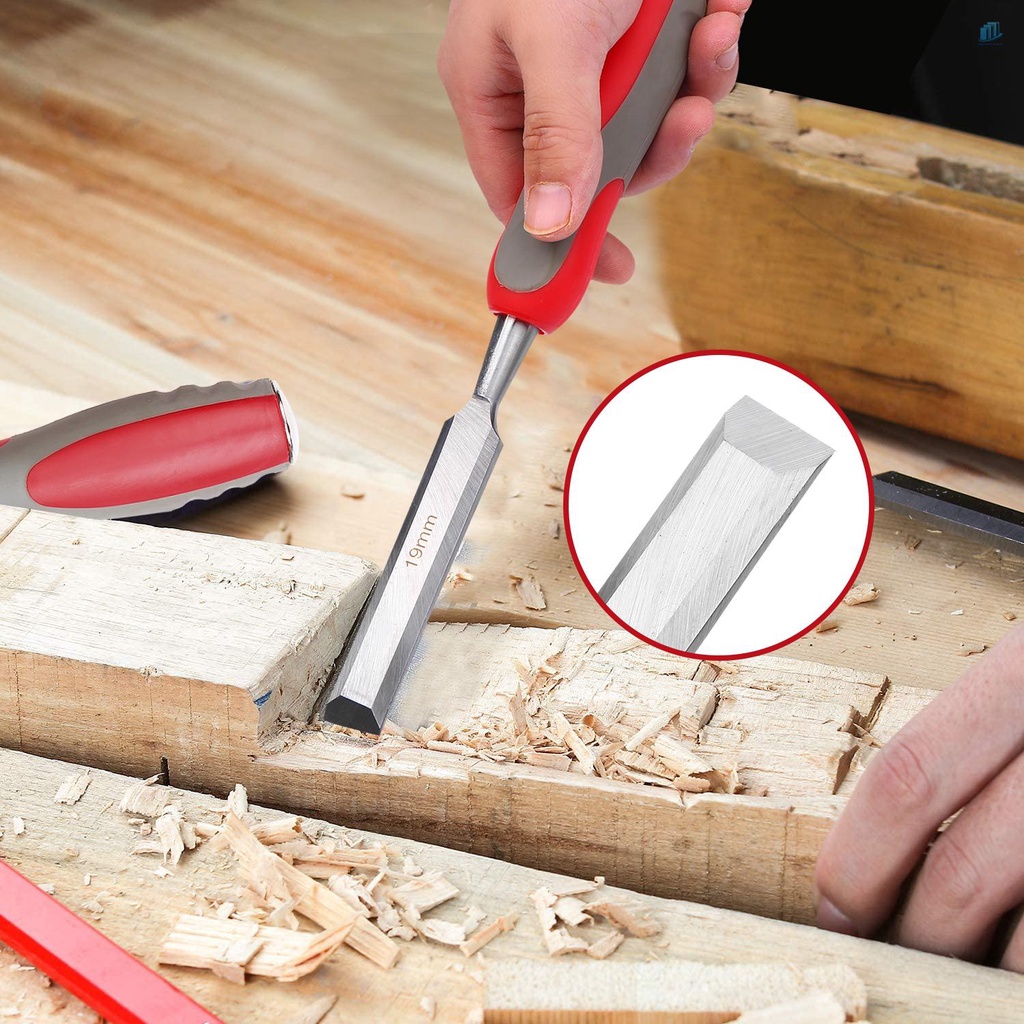 Bộ 5 Dụng Cụ Đục Lỗ Thông Minh Bằng Gỗ Kèm Túi Đựng Chống Trượt