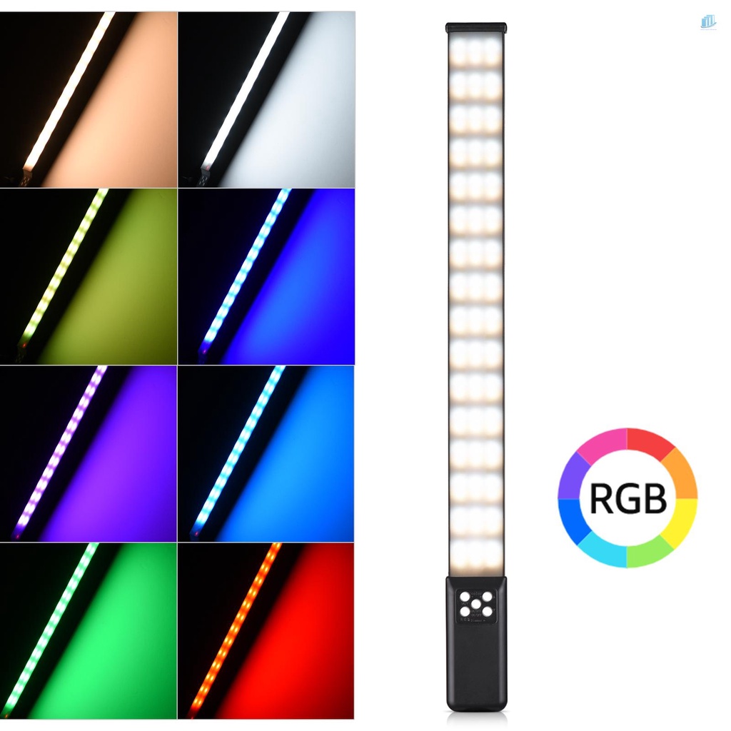 ANDOER Smartwatchinone Đèn LED RGB 3000K-5700K CRI95 Cầm Tay Có Thể Điều Chỉnh Độ Sáng Kèm Cáp Sạc USB