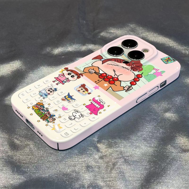 Ốp Lưng Bé Shin Ngộ Nghĩnh Nhiều Mẫu Mã Cho Điện Thoại Apple 12max 14Pro Iphone138P xsmax / 11 P6F1