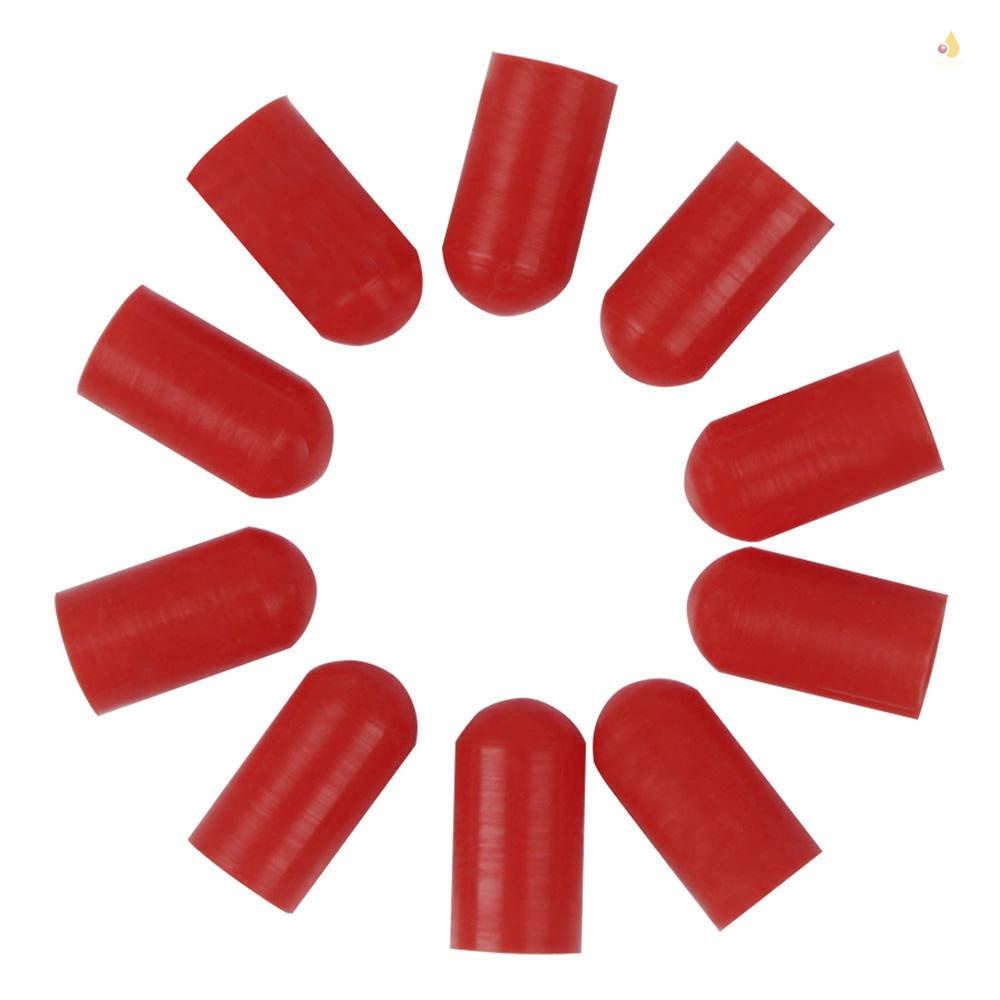 Bộ 10 Vỏ Bọc Bảo Vệ Đầu Trống Bằng Silicone Không Gây Tiếng Ồn Tiện Dụng