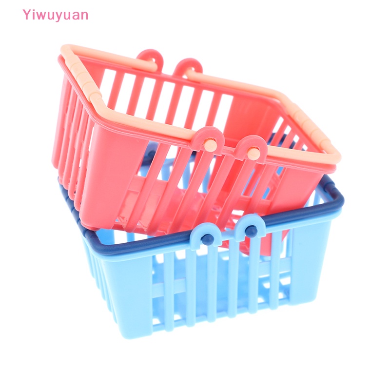 < Yiwuyuan > Giỏ Mua Sắm Đồ Chơi Mini Cho Nhà Búp Bê Mới