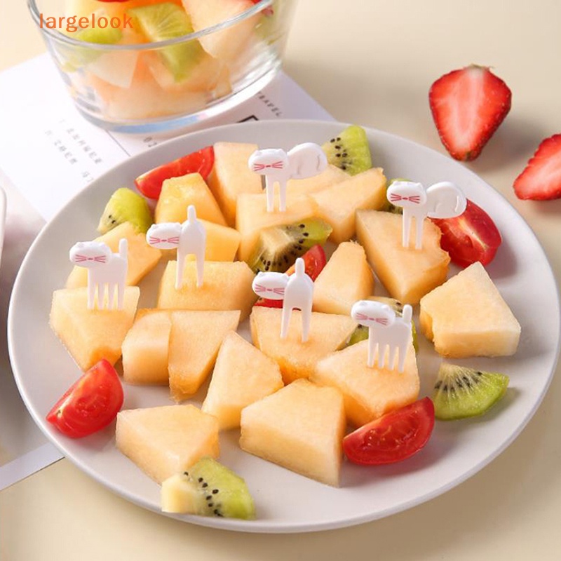Set 6 Nĩa Ăn Trái Cây Hình Mèo Dễ Thương