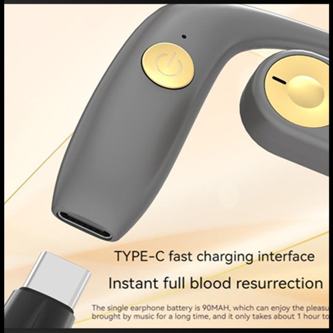 1 Cặp Tai Nghe G15 Bluetooth Móc Vành Tai Giảm Tiếng Ồn Phong Cách Thể Thao